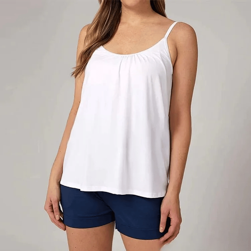 Hot Sale 49% OFF2024 Loose-fitting Tank Top With Built-in Bra