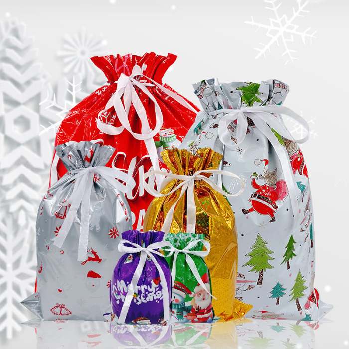 Early Christmas Sale 49% OFFChristmas Drawstrings Gift Bags