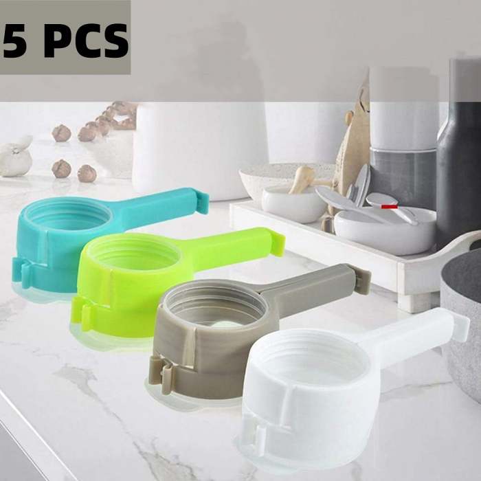 Food Bag Clips With Pour Spouts