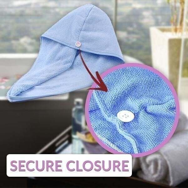 (CHRISTMAS SALE NOW--40% OFF)Magic Instant Dry Hair Towel(BUY 2 GET 1 FREE NOW)