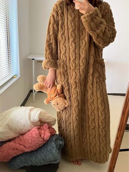 （Last Day Sale 49% OFF）Winter Coral Velvet Home Clothes