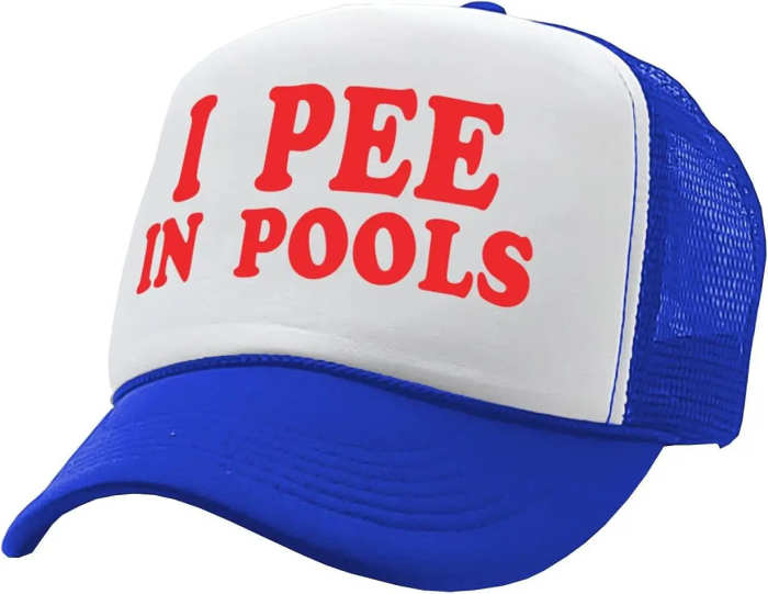 I Pee in Pools Cap