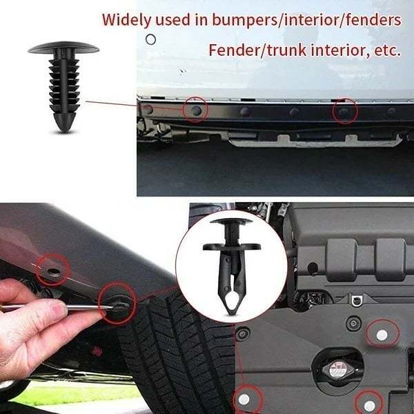 (FACTORY OUTLET-49% OFF) Car Fastener Set