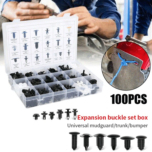 (FACTORY OUTLET-49% OFF) Car Fastener Set