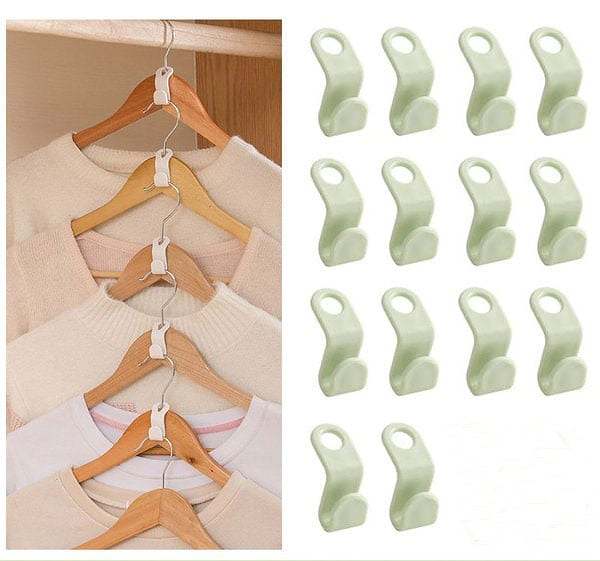 【The 2023 The best closet helper】Space-Saving Clothes Hanger Connector Hooks