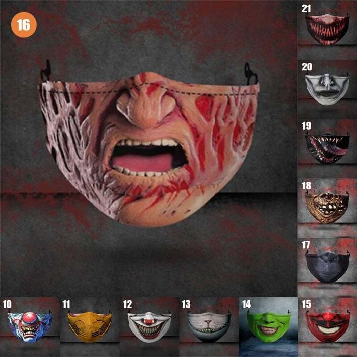 (HALLOWEEN PRE SALE - 49% OFF) Half Face Scare Masks