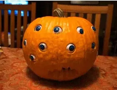 Scary Halloween Pumpkin