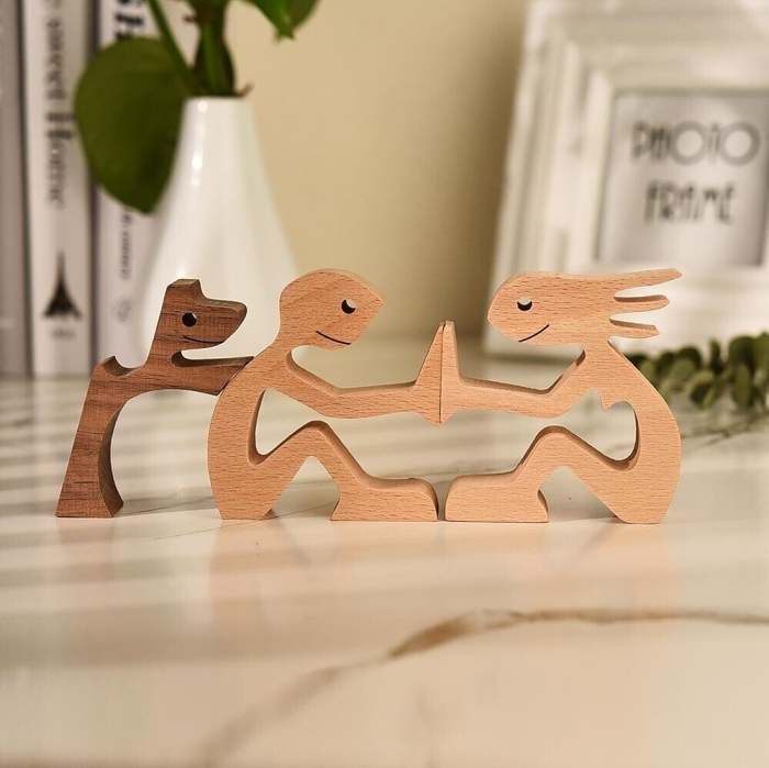 My best friend-Wooden Pet Carvings