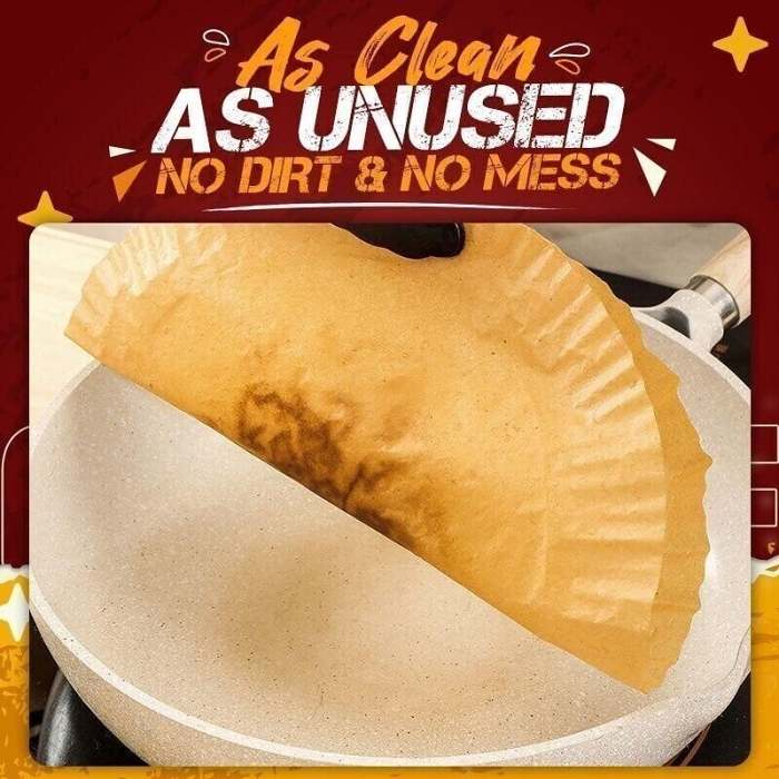 Air Fryer Disposable Paper LinerEnd-of-Year Sale 42% OFF