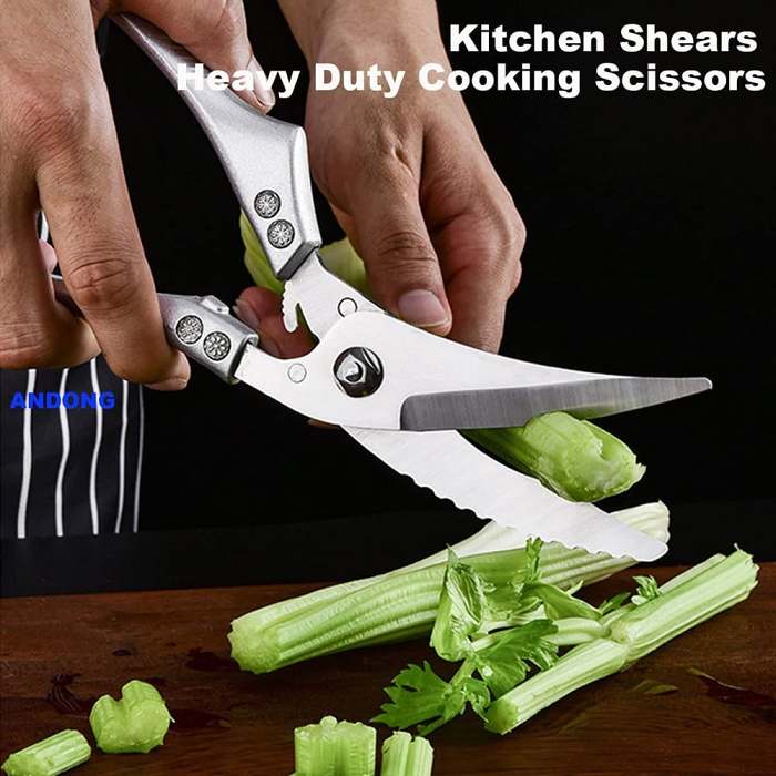 (SUMMER HOT SALE- 49% OFF) Heavy Duty Stainless Steel Bone-Cut Scissors by Veasoon