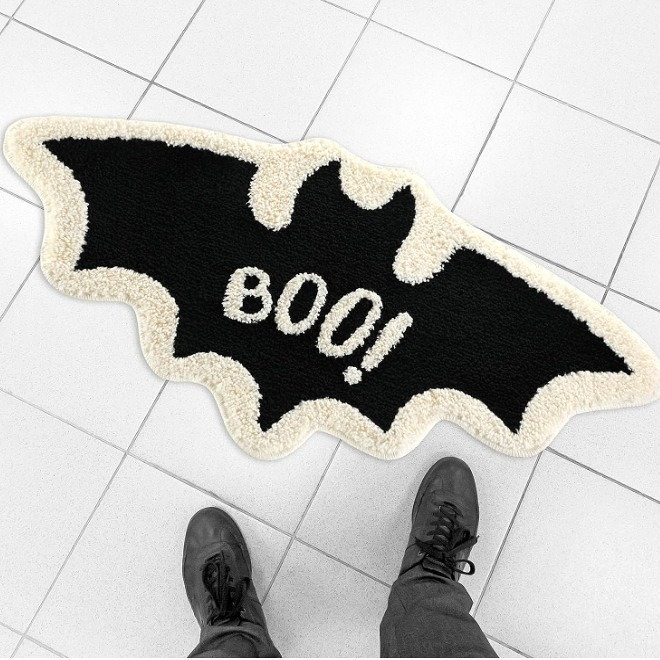 2024 Halloween Bath Mat Ghost Tufted Rug