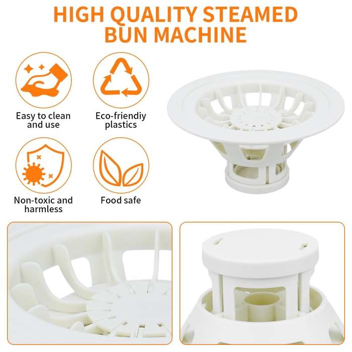 Flower Shaped Buns And Dumplings Machine