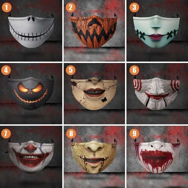 (HALLOWEEN PRE SALE - 49% OFF) Half Face Scare Masks