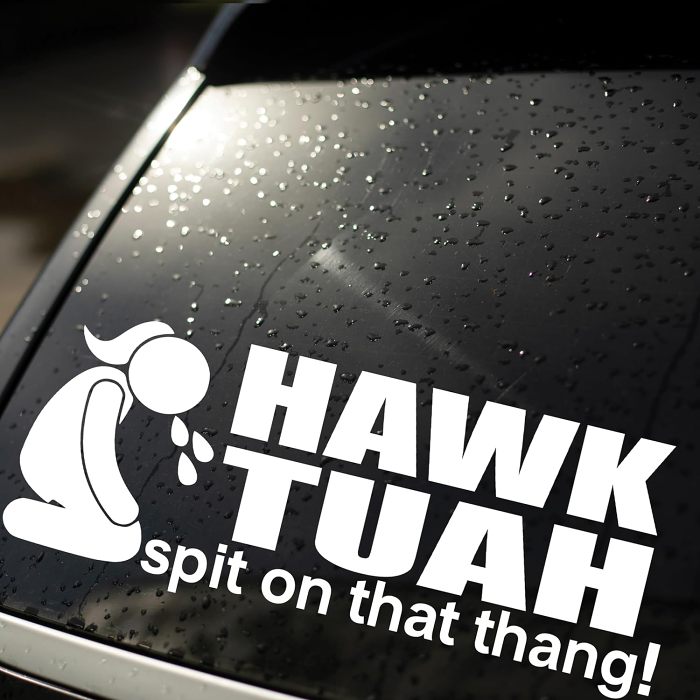 Hawk Tuah Sticker | Spit on That Thang Car