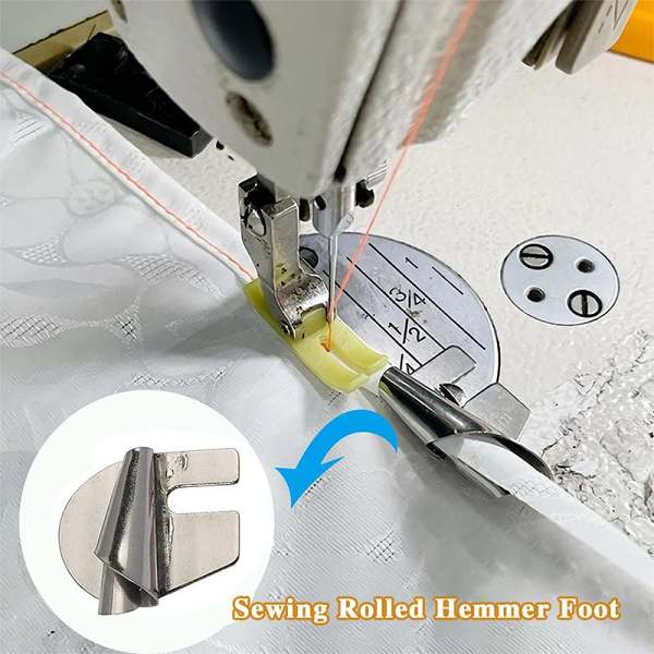New Year 2024 Sale 49% OFFSewing Rolled Hemmer Foot