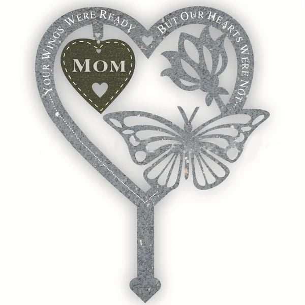 49% OFF - Memorial Gift Butterfly Ornament Garden Plaque