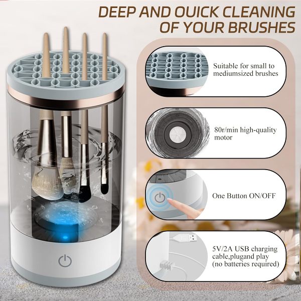 Automatic Makeup Brush Cleaner MachineHOT SALE 49% OFF by Veasoon
