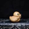 Funny Handmade Wooden Middle Finger Duck