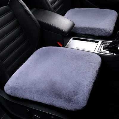 -Plush Car Seat Cushion