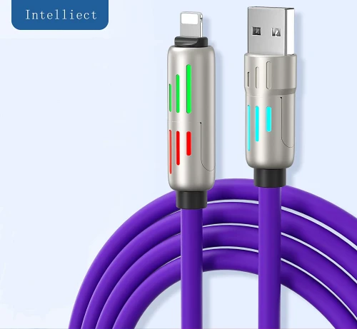 240W 4-in-1 USB C Cable,USB A+ TYPE C + Lightning Multi functional kirsite 240W suitable for iPhone 15/14 phone iPad Pro