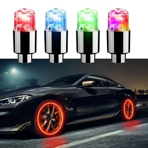 Christmas Sale 49% OFFTire Valve Caps Lighs Wheel Lantern Lights