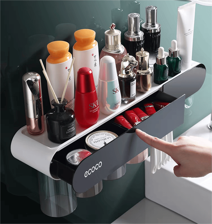 Limited-time discount - Multifunctional Toothbrush Storage Rack