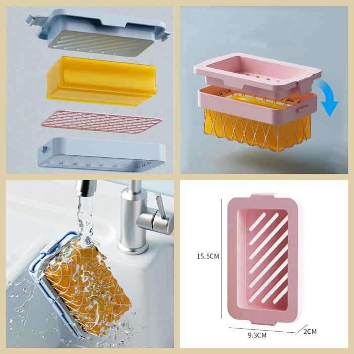 Multifunctional Laundry Soap Box