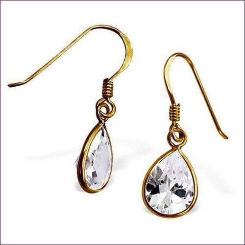 Silver 925 Gold Plated Earrings