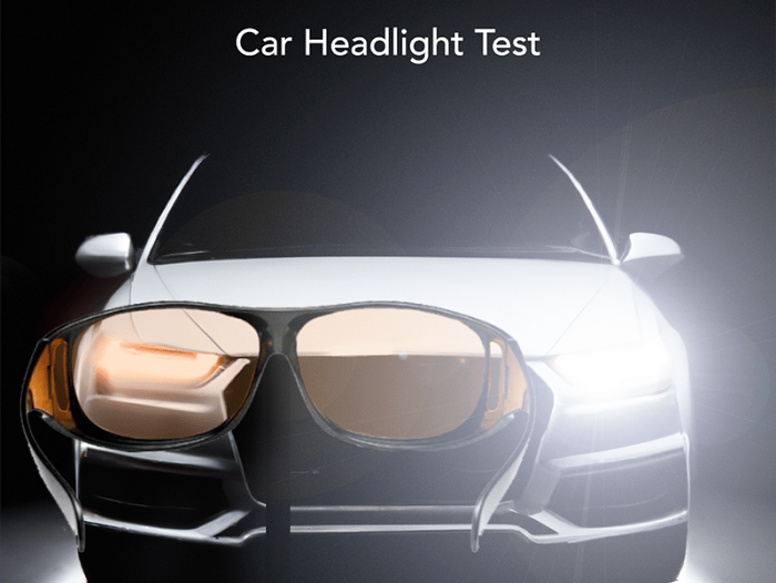 LAST DAY SALE 49% OFF Headlight Glasses with GlareCut Technology (Drive Safely at Night)
