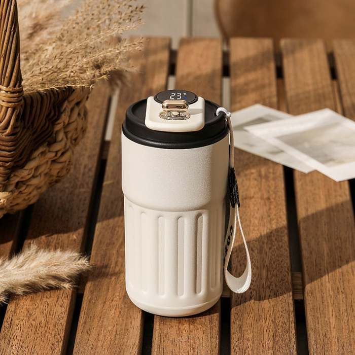 - Coffee Thermos With Temperature Display (BUY 2 FREE SHIPPING)