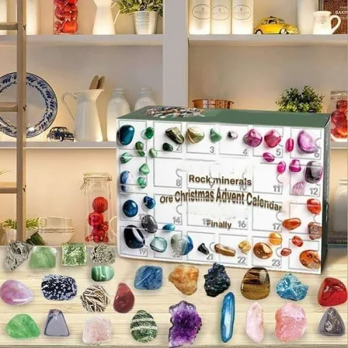 Crystal ore Advent Calendar 2023-Contains 24 Crystal ore gifts
