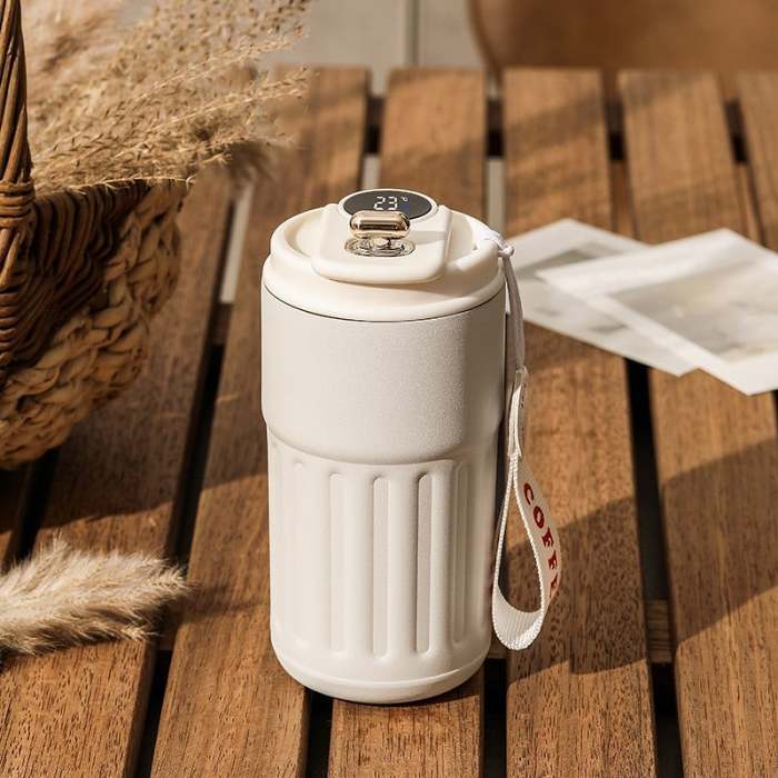 - Coffee Thermos With Temperature Display (BUY 2 FREE SHIPPING)
