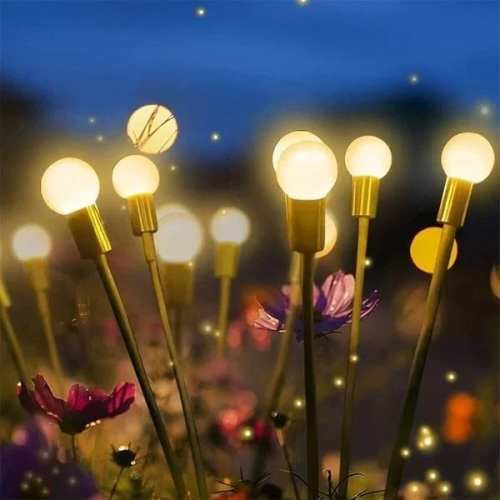 Last Day 49% OFFIP65 Waterproof Solar Powered Firefly Light