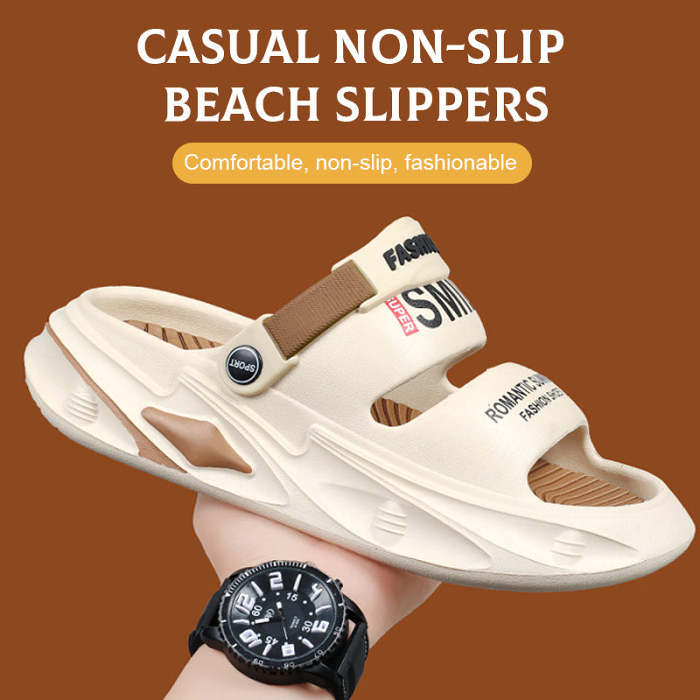 Last day for 49% offCasual Non-Slip Beach Slippers