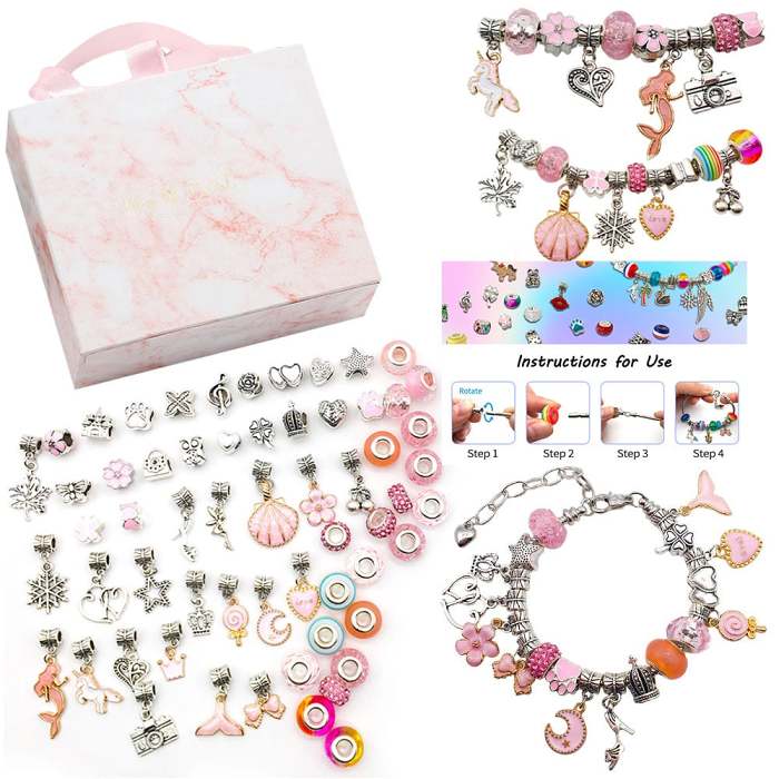 Charm Bracelet Jewerly Making Kit