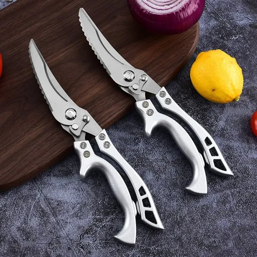 (SUMMER HOT SALE- 49% OFF) Heavy Duty Stainless Steel Bone-Cut Scissors by Veasoon