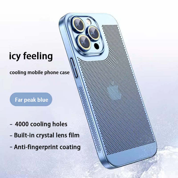 Electroplating Heat Dissipation iPhone Case Compatible with iPhone