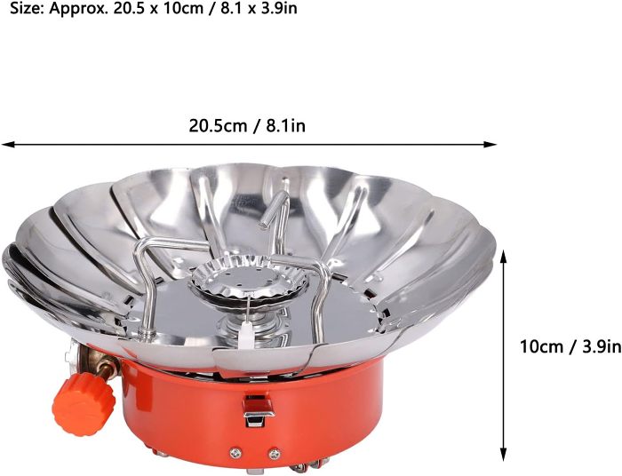 Round Foldable Mini Stove