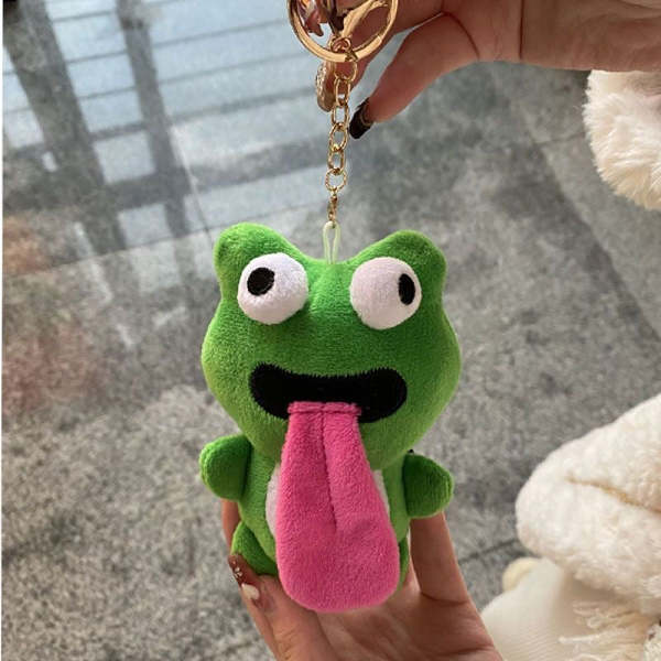 Frog Couple Keychain