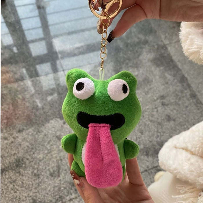 Frog Couple Keychain