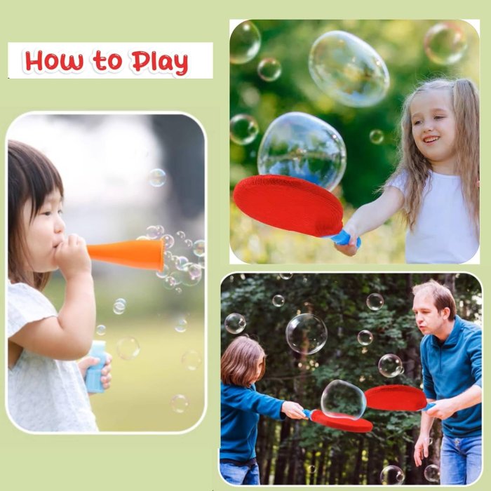 Bubble Wand Combo Set
