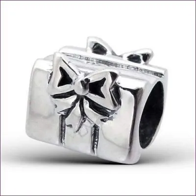 Handbag Silver Charm Bead