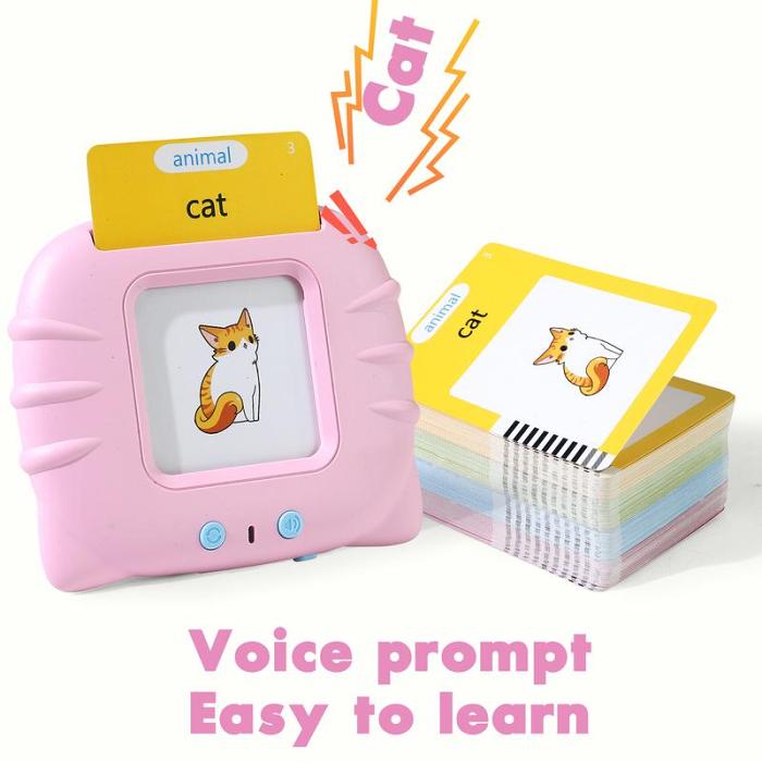Talking Flash Cards Montessori Toys - Learning Educational Gifts for Kids