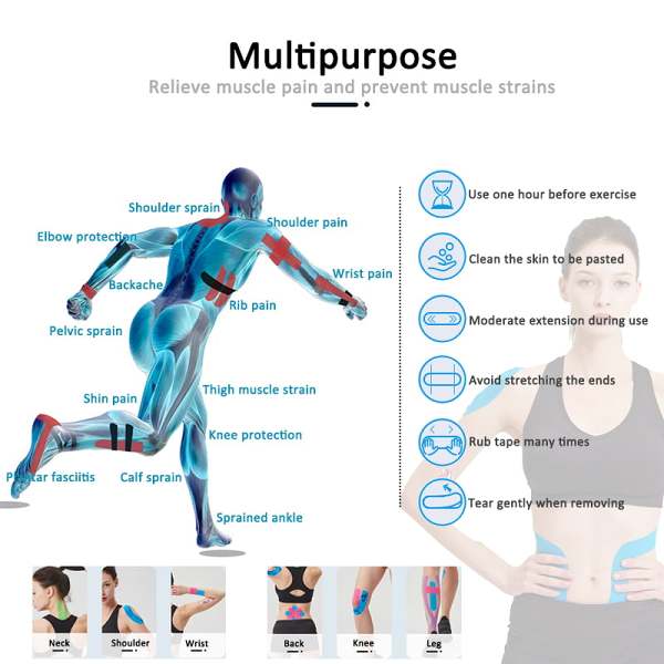 Pre-cut Kinesiology Tape