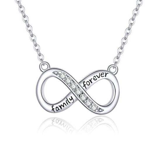 Love Family Forever Chain Necklace