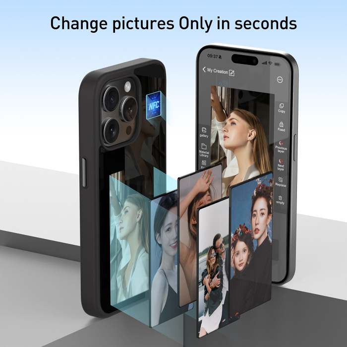 E-ink Phone Case