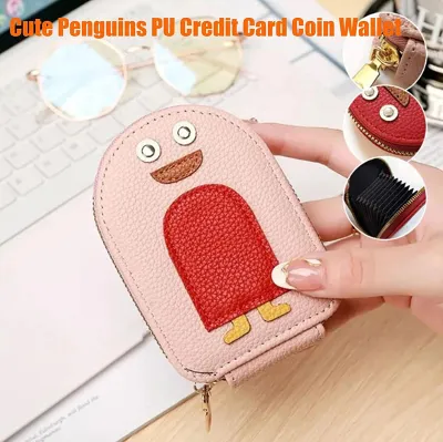 Creative Cartoon Penguin Card Wallet