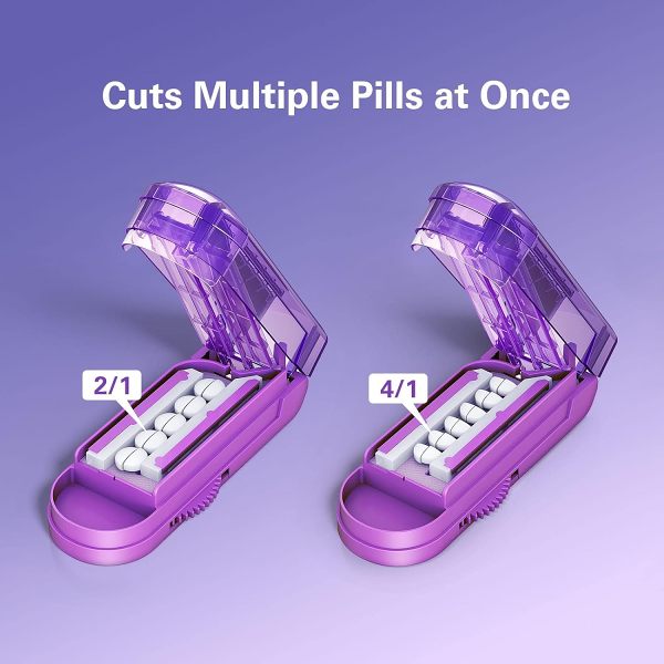 Pill Cutter Splitter for Cutting Multiple Pills