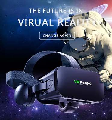 VR glasses headset model headset virtual reality 3D panoramic 360 mobile theater by Veasoon