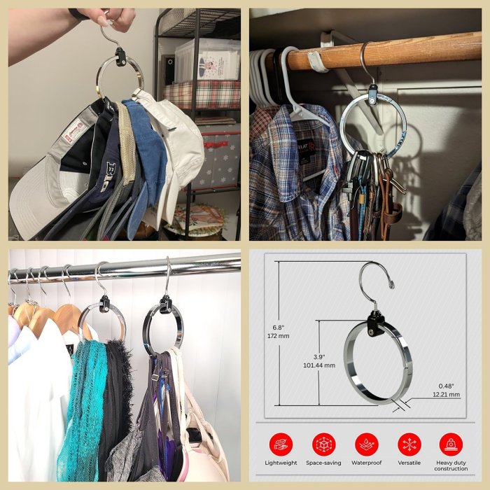 Multipurpose Closet Hanger